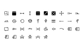 创意箭头Icon小图标 线性图标PPT图标下载