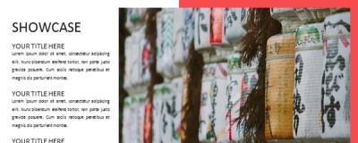 左右结构 单张大图填充 PPT图文版式