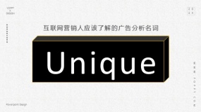 在网站和广告数据分析时,如何理解Unique的意思?