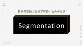 在数据分析里,什么是Segmentation?