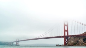 一张大气的跨海大桥图片