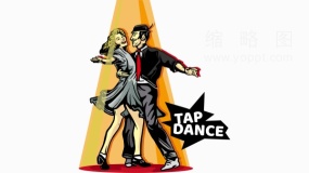 欧美波普双人跳舞个性元素免费下载png