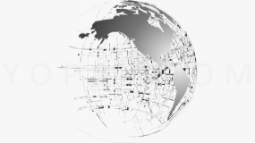 时尚地球素材透明格式