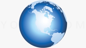 超清地球地图素材PNG透明图片