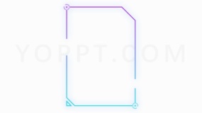 高清线框动感线条PNG免抠图