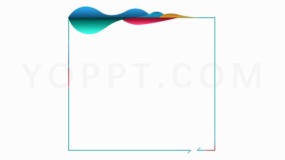 多用途科幻边框效果PNG免抠图