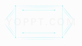 高端智慧未来边框装饰元素免抠