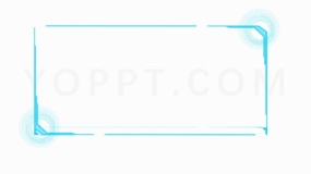 时尚几何线框效果免抠图片