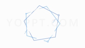 精品多边形科幻边框特效透明格式