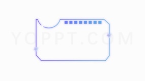 精致人工智能线框素材免抠图片