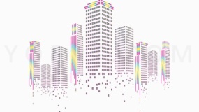 高端城市建筑设计元素PNG