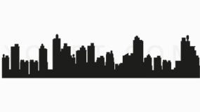 经典城市建筑效果免抠图片