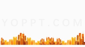 极简城市建筑楼素材PNG透明图片