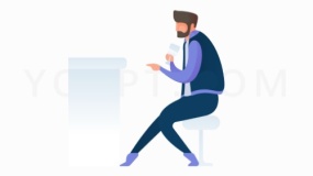 酒吧男子免抠png下载