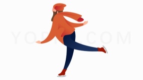 滑冰滑雪人士png图片格式