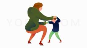 母亲与小孩玩耍免费下载png