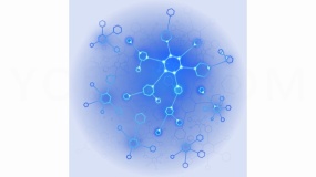 超清晰科技装饰生物研究链路PNG免抠图