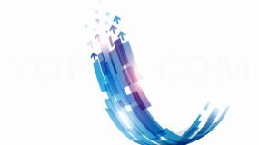 大尺寸科技渐变曲线PNG素材