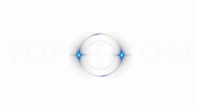 大尺寸科技圆环光圈特效PNG免抠图