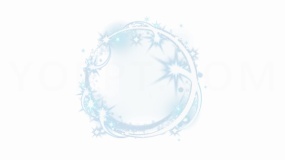 创意动感线条发光圆环PNG素材