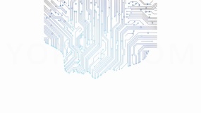 经典科技元素电路图免抠图片