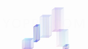 高质量科技装饰立体线条免抠图片