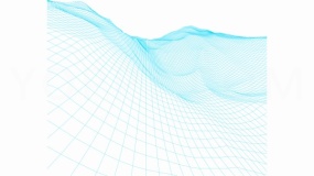 多用途动感线条波浪网格PNG免抠图