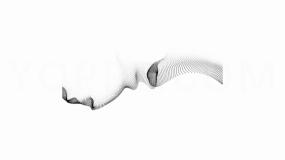 高清科技元素线条波点PNG免抠图