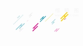 孟菲斯边框简约广告设计png图片