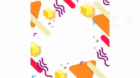 孟菲斯夸张时尚线条PNG文件