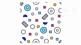 孟菲斯花纹卡通促销设计PNG文件