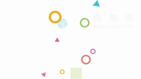 孟菲斯圆形斑点彩色促销设计PNG格式