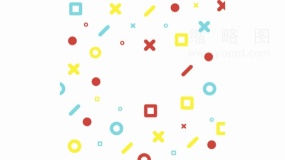 孟菲斯潮流装饰元素免抠png下载