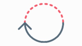 潮流箭头笔刷手绘素材免抠