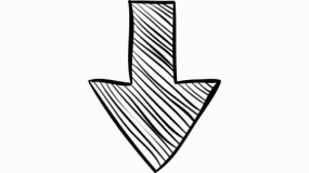 时尚线条箭头图案PNG透明图片