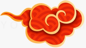 好看云纹特效透明图片