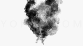 简约动感烟雾效果免抠图片