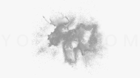 蓝色烟雾缭绕素材PNG