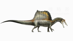 三叠纪恐龙73 透明图片