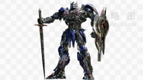 科幻变形金刚素材42 透明