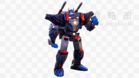 科技变形金刚素材43 免抠png下载