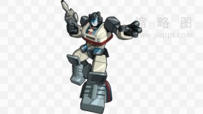 变形金刚机器人素材56 透明图片