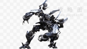 科技变形金刚素材87 免抠