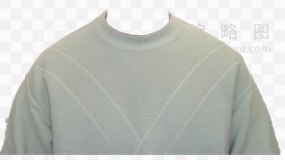 灰色男士圆领T恤照片 免抠png下载