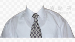 男士衬衫领带证件照素材 png图片