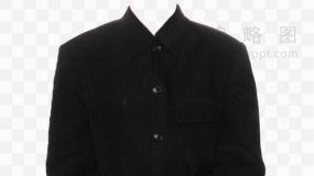 男士黑色衬衫照片图集 PNG透明图片