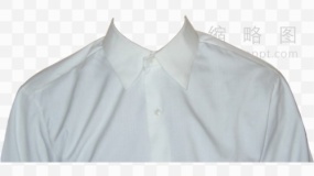 白色证件照衬衫 PNG