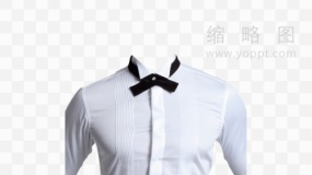 证件照衬衫领带结模板男 免抠png下载