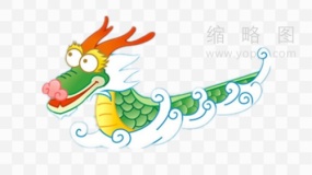 端午节划龙舟素材67 免抠图片
