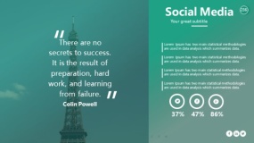 半透明蒙版 高清大图版式 左右版式PPT素材